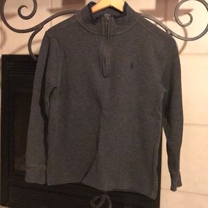 Ralph Lauren Polo half zipped Pullover size L14/16